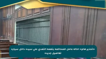 «تحذير هام» إحالة عامل للمحاكمة بتهمة التعدى على سيدة داخل سيارة تفاصيل جديدة